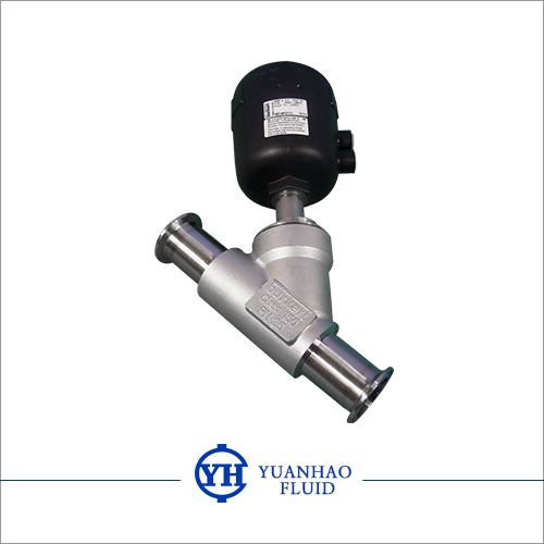 衛(wèi)生級快裝角座閥閥 Pneumatic Clamp Angle Seat Valve