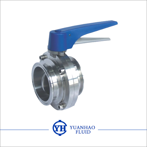 多方位定位快裝鴨嘴蝶閥 Duckbill handle clamp butterfly valve