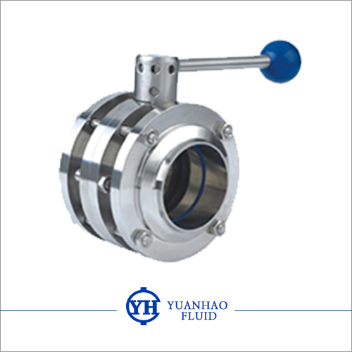 衛(wèi)生級(jí)三片式蝶閥 3PC Sanitary Butterfly Valve