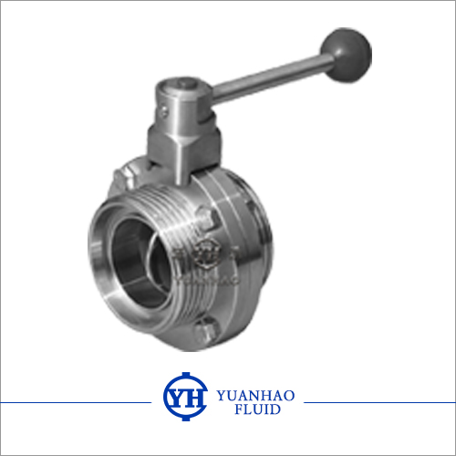 衛(wèi)生級(jí)外螺紋蝶閥 Male thread sanitary butterfly valve