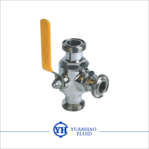 衛(wèi)生級螺紋三通球閥 Sanitary thread three-way ball valve